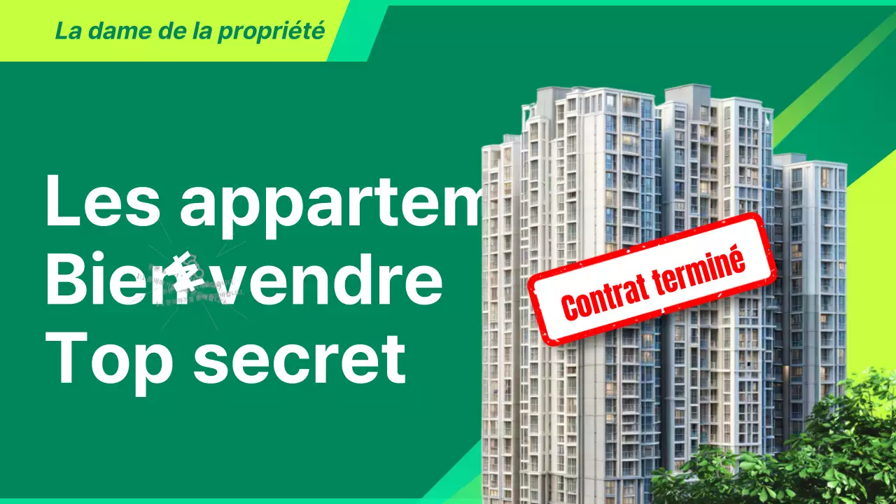 Conseils pour l'achat et la vente d'un appartement simple en chartreuse et en vert