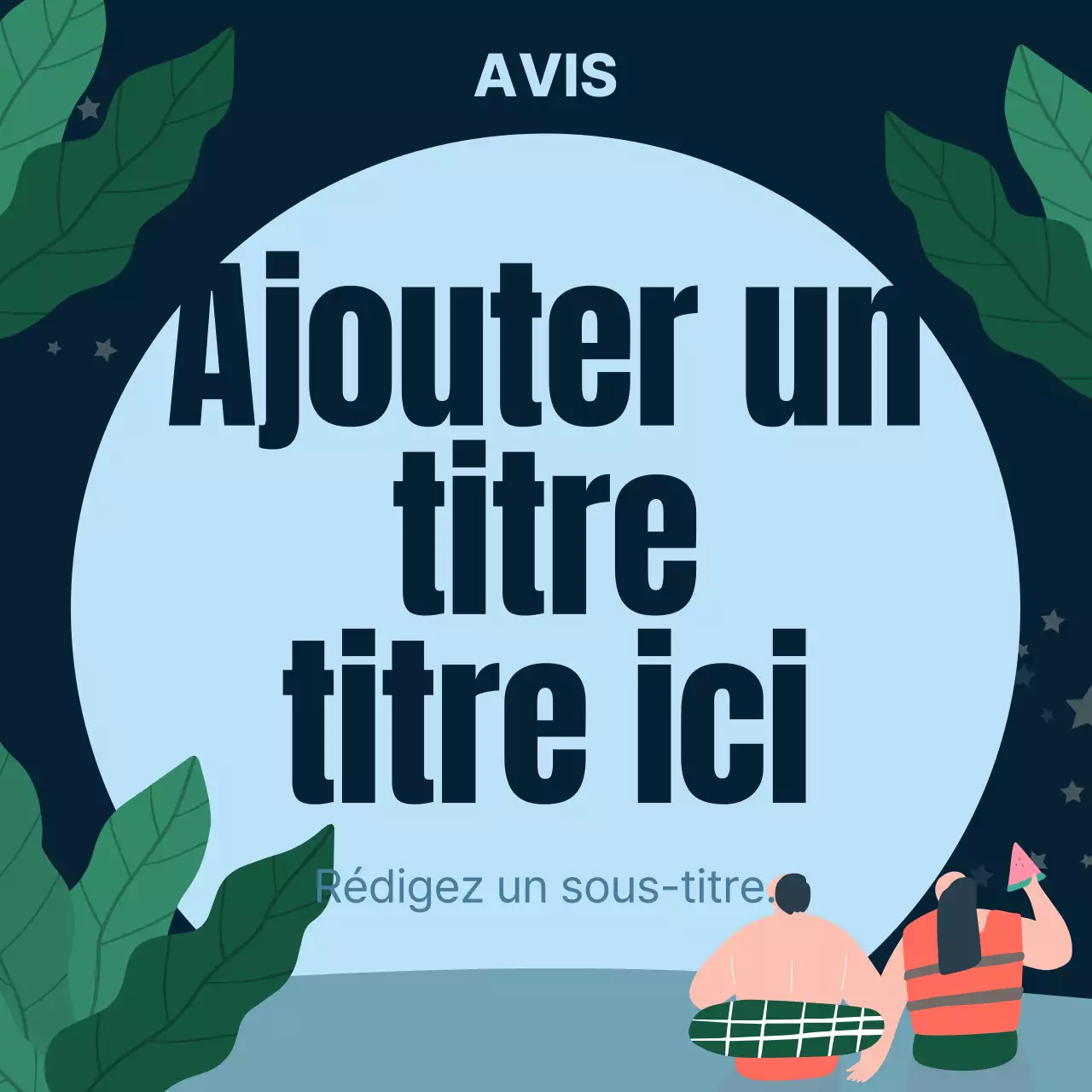 Des vibrations estivales en bleu et vert MainTitle