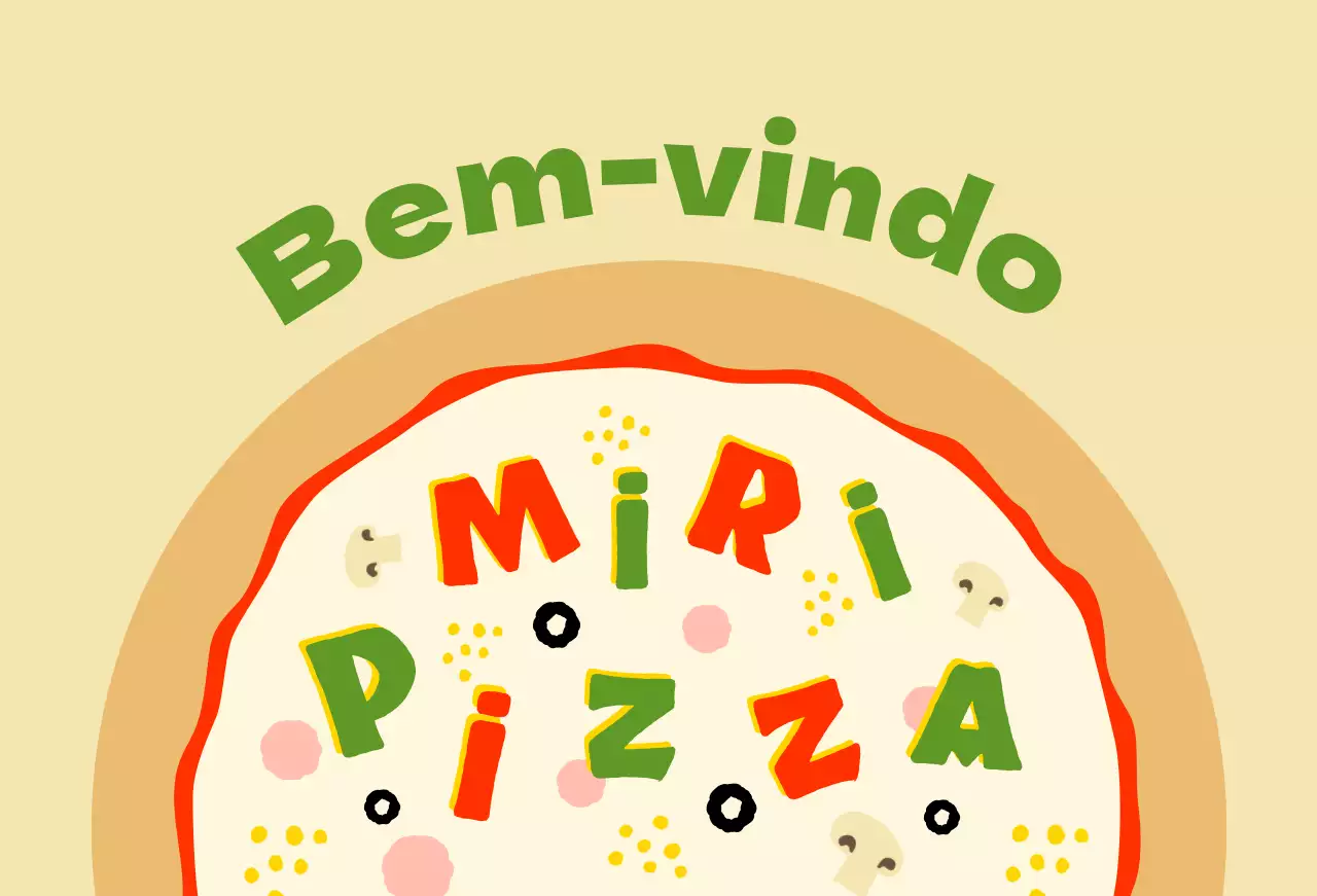 Balsa redonda em forma de pizza para pizzaria