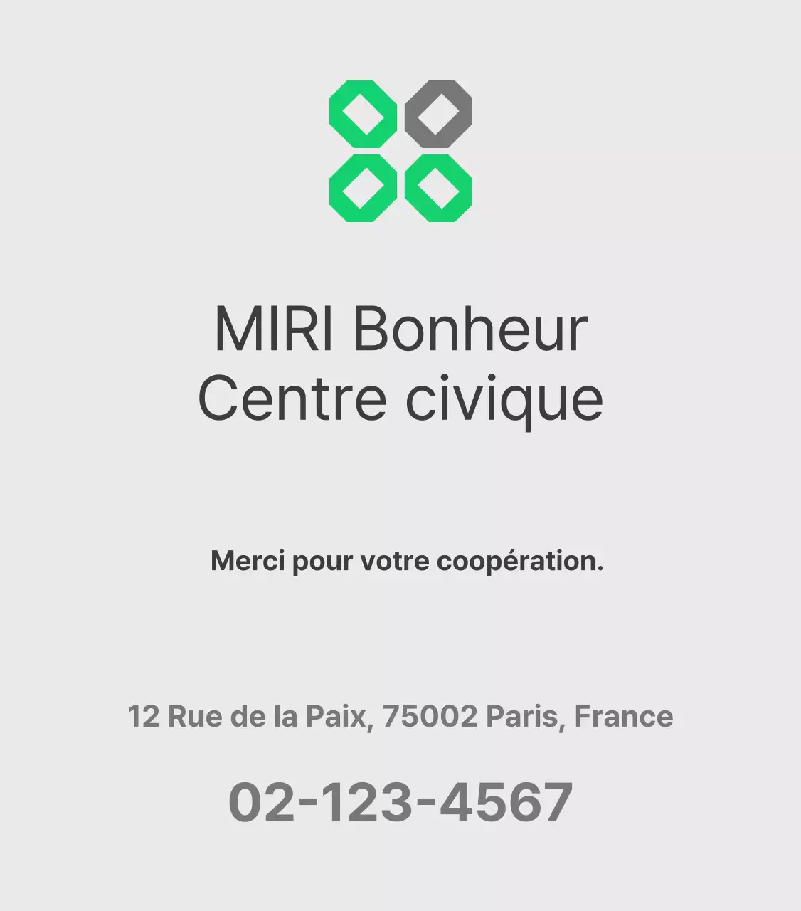 Places de parking vertes et accessibles