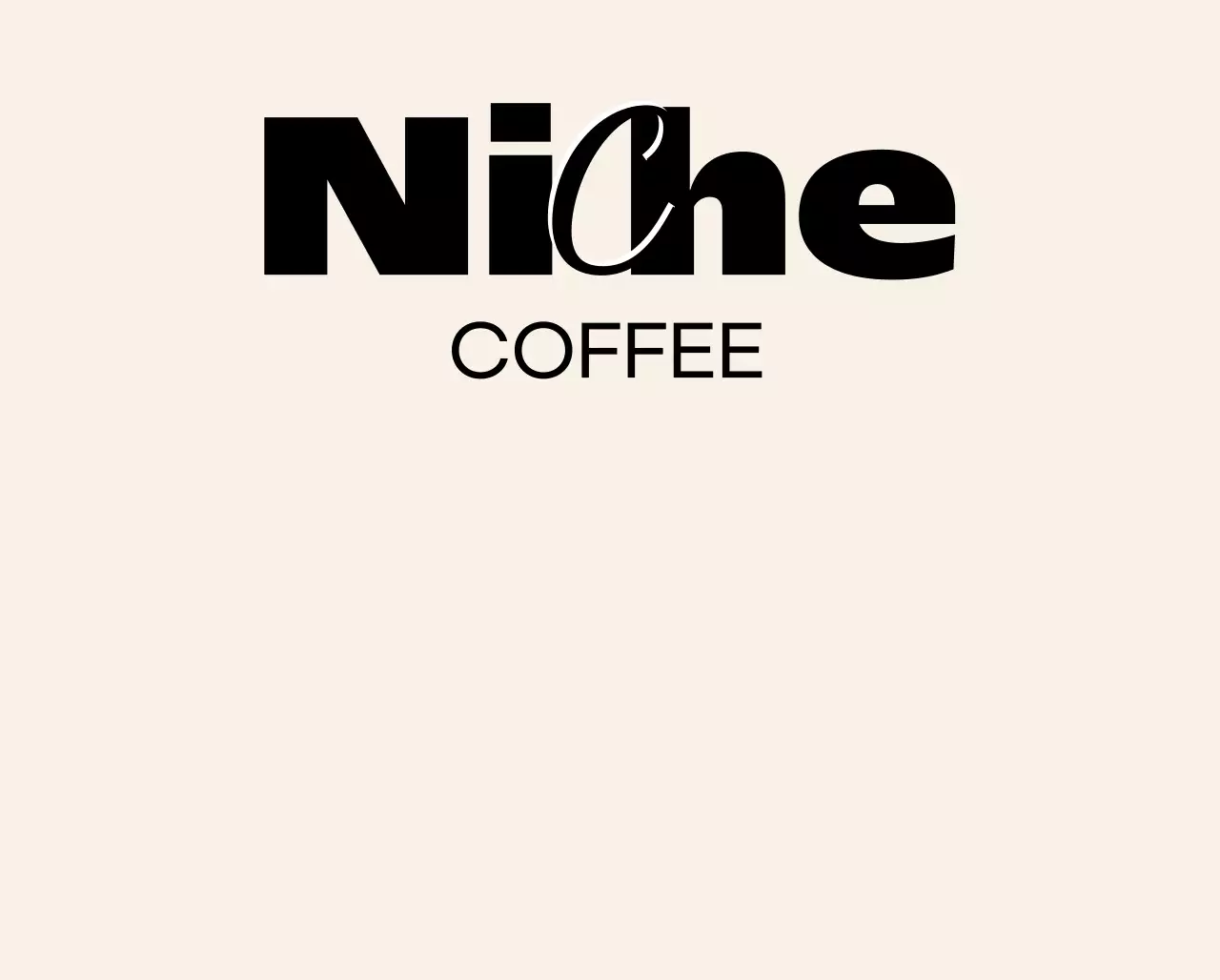 모던하고 힙한 카페의 주차금지 입간판