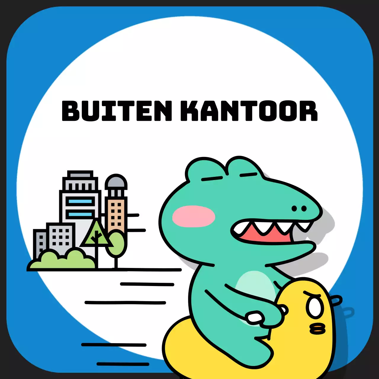 Mint en zwarte pop art messenger profiel aankondigingen