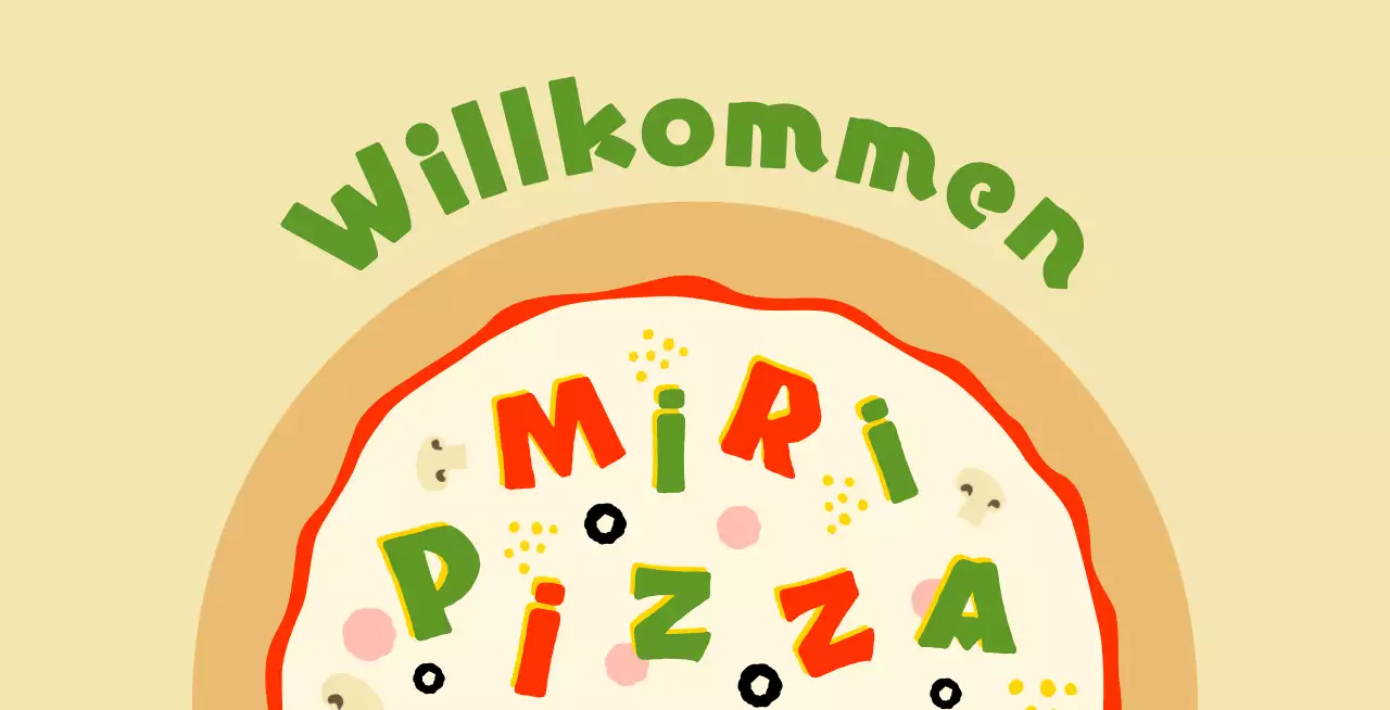 Runde Pizzeria pizzaförmiges Balsaholz