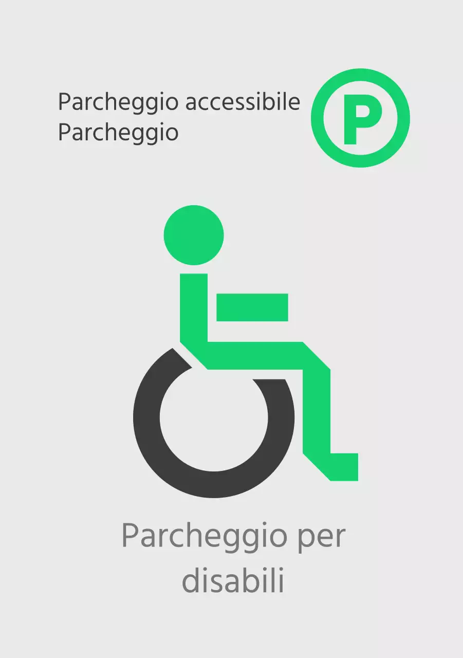 Parcheggi verdi accessibili
