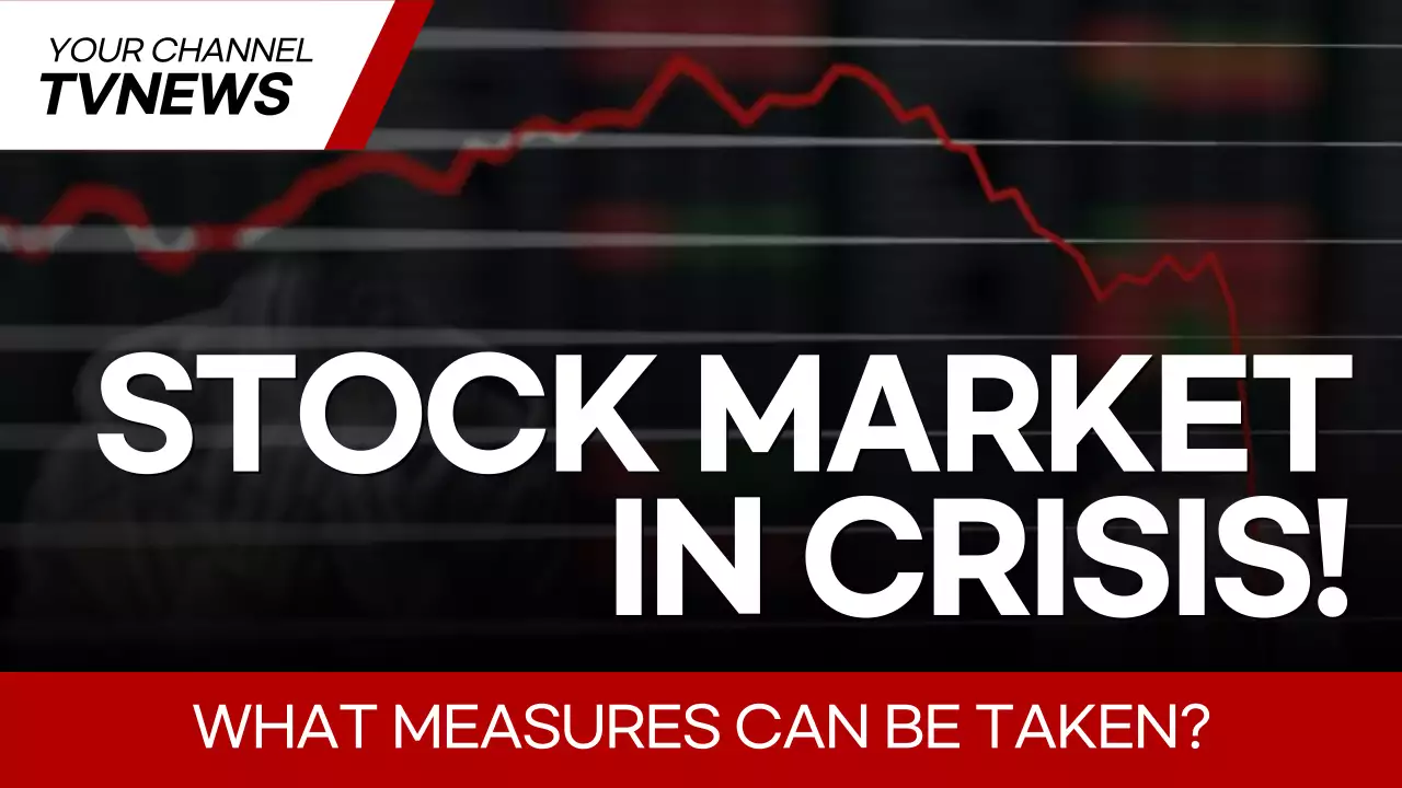 Red Modern Stock News Announcement YouTube Thumbnail