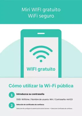 Anuncios sencillos y seguros sobre Wi-Fi en los discursos de los Verdes y del Estado de la Unión