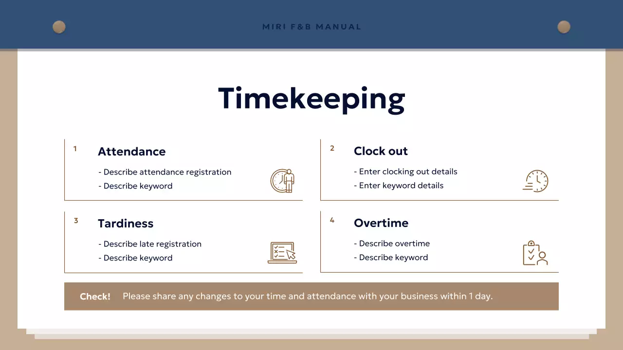Blue Professional Operations Manual Presentation
