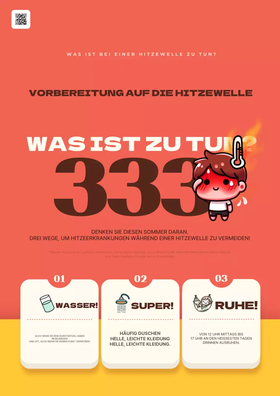 Rote und gelbe Hitzewellen-Tipps für Ihr Zuhause