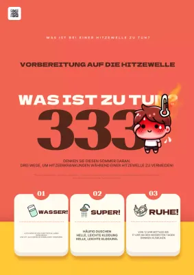 Rote und gelbe Hitzewellen-Tipps für Ihr Zuhause