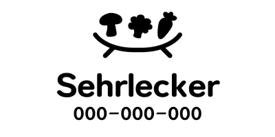 Kleinunternehmerin eines hübschen Beilagengeschäfts mit Gemüseillustrationen