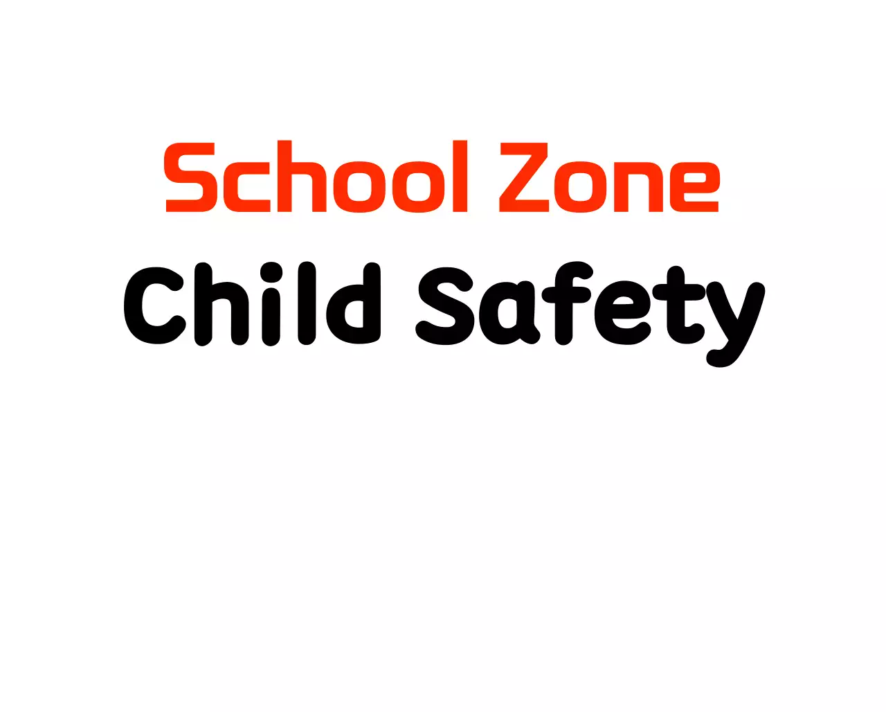 Bentuk yang lucuKarakter Tanda dilarang parkir di tempat khusus anak-anak