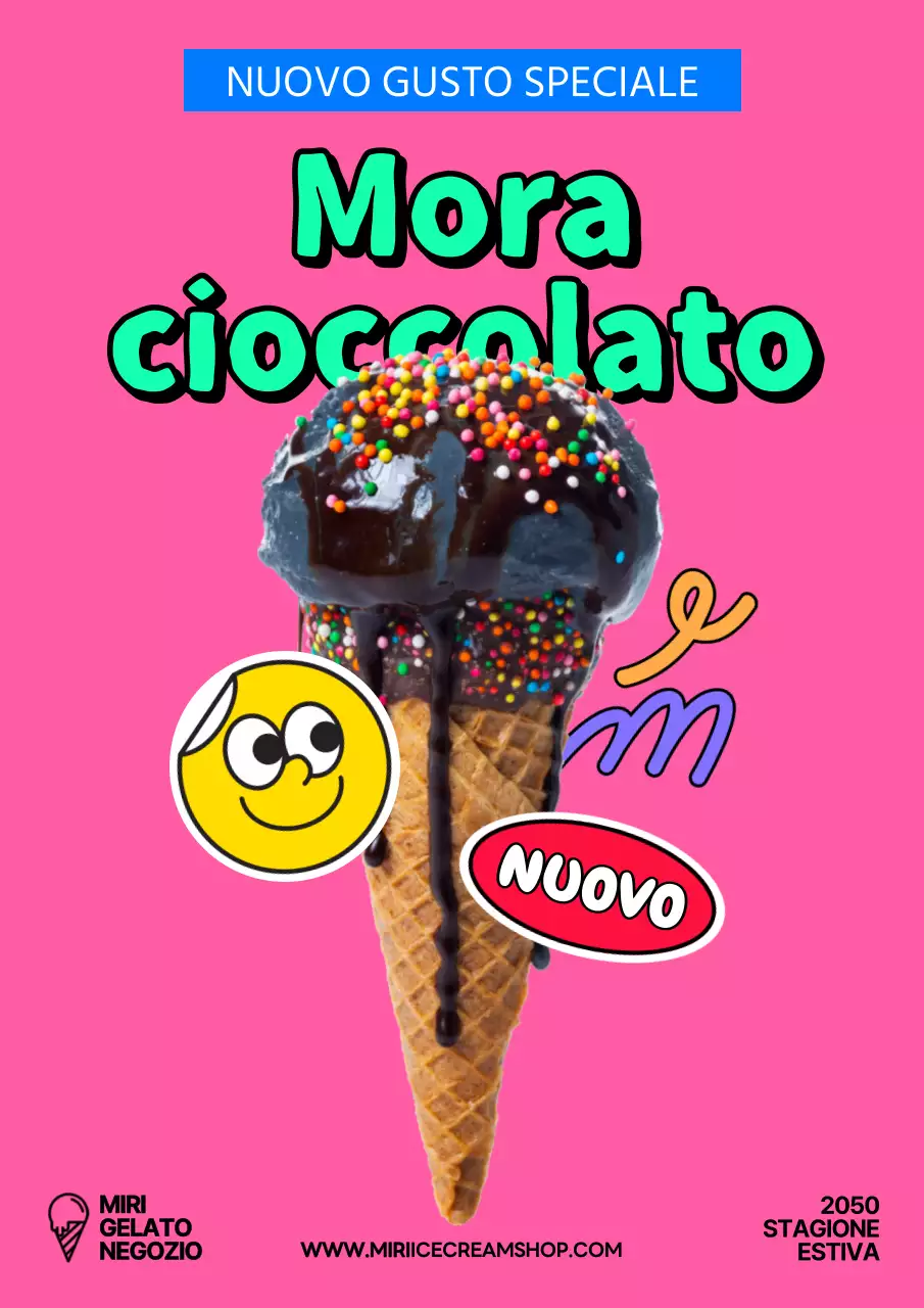 Post sul gelato rosa e kitsch