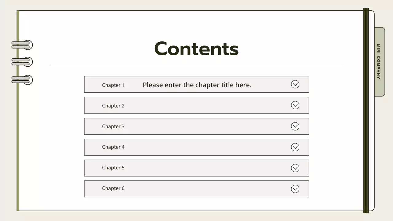 Beige Professional Operations Manual Presentation