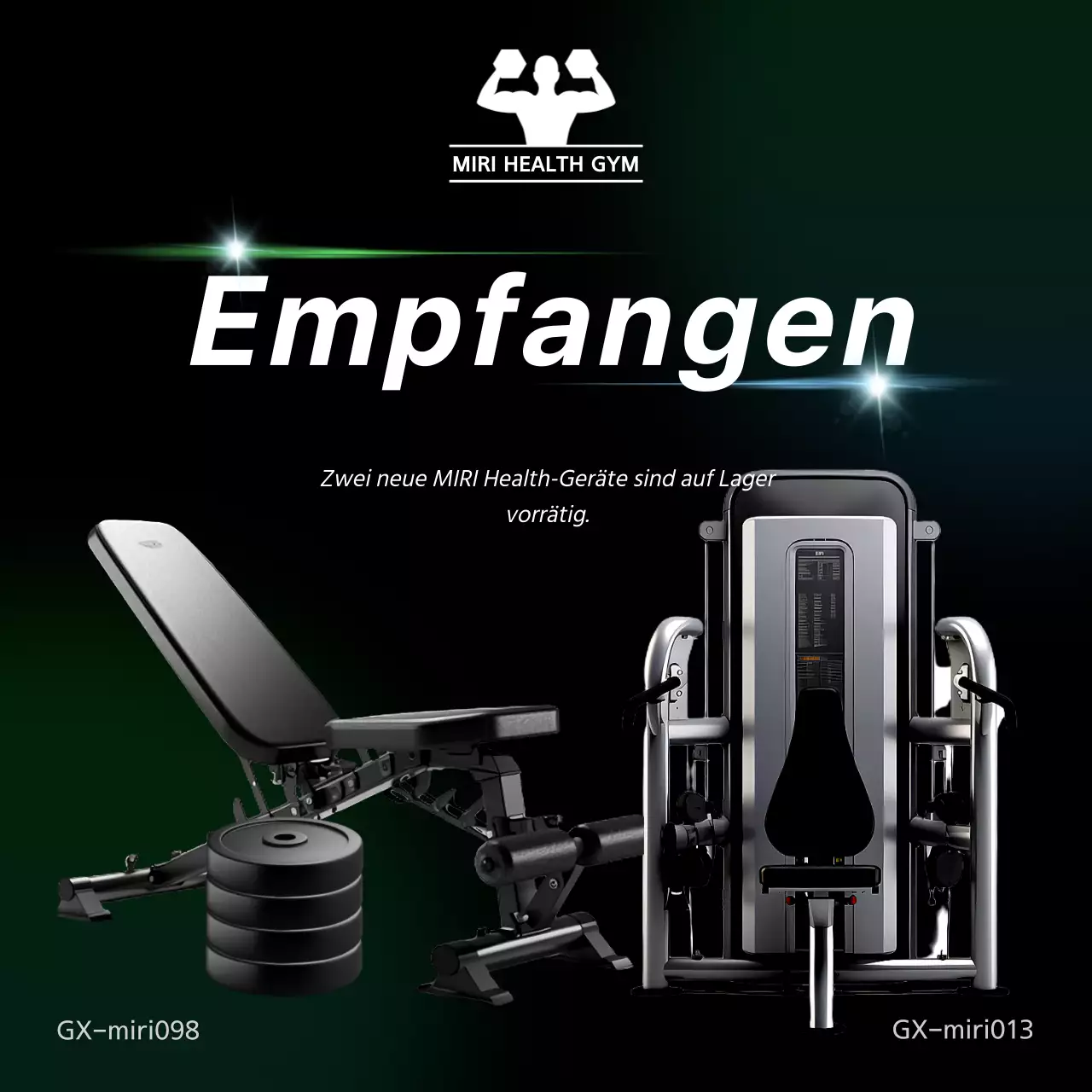 Schwarze und einfache Übungsgeräte auf Lager