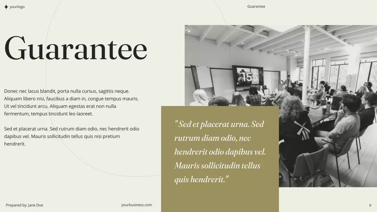 Black Professional Coaching Proposal Document Presentation