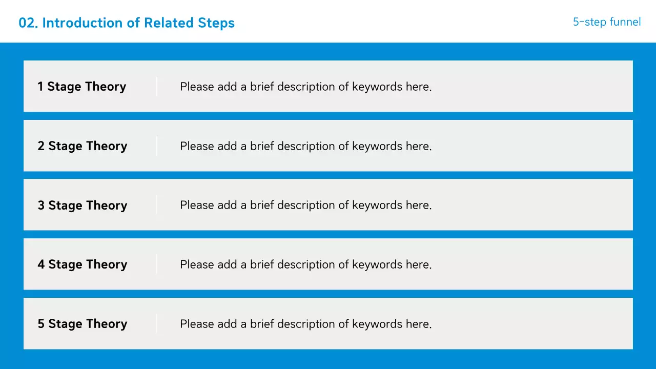 Blue Professional Training Guide Presentation