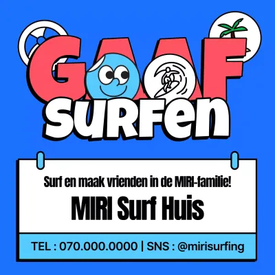 Blauwe en roze vakantiewoningen promoten