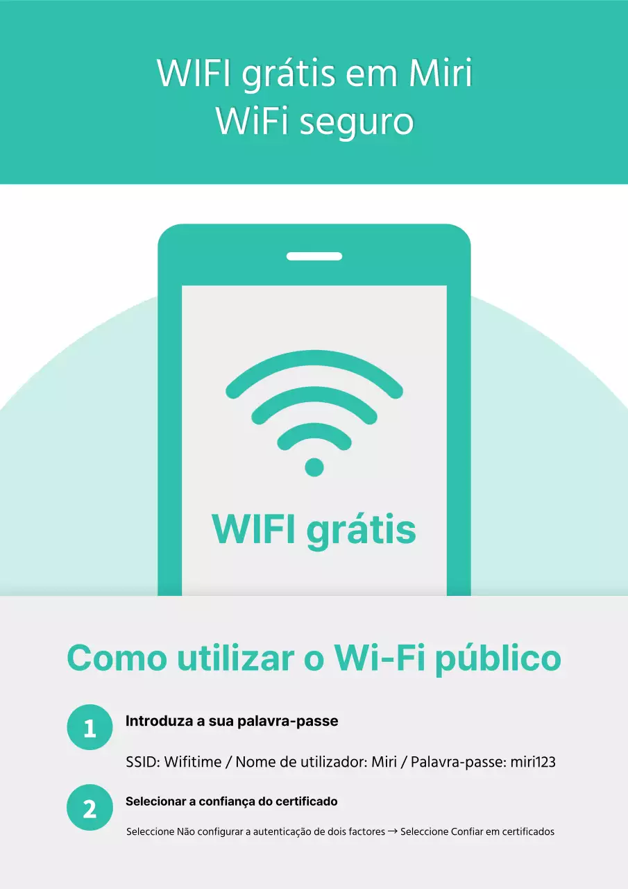 Anúncios simples e seguros sobre Wi-Fi nos discursos sobre os Verdes e o Estado da União