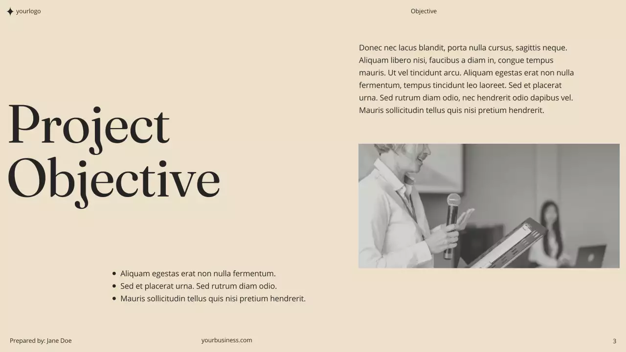 Black Professional Coaching Proposal Document Presentation