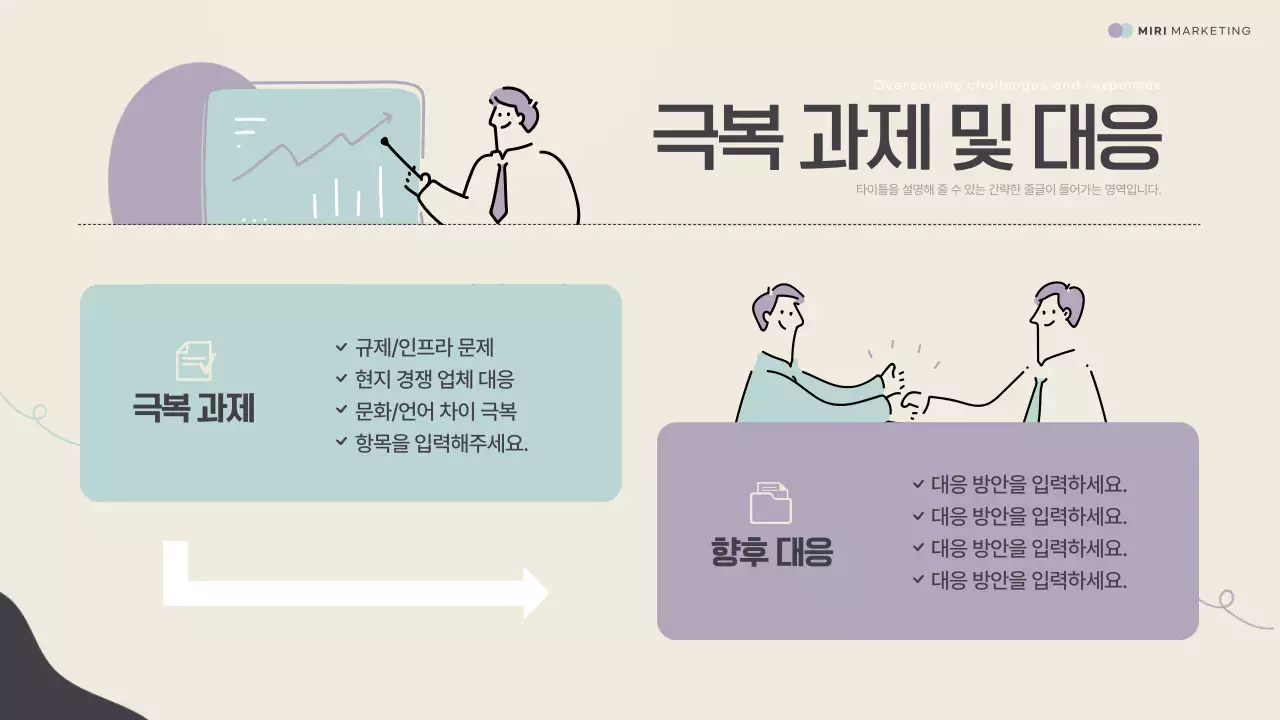 남색과 민트의 트렌드한 사례 공유 세션 자료 보고서