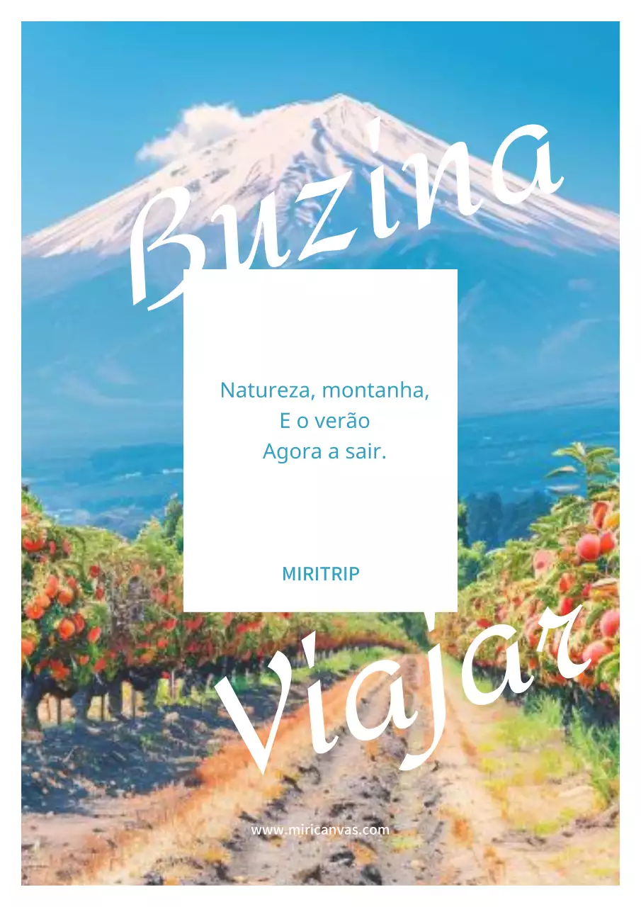 Blue Simple Summer Travel PR.