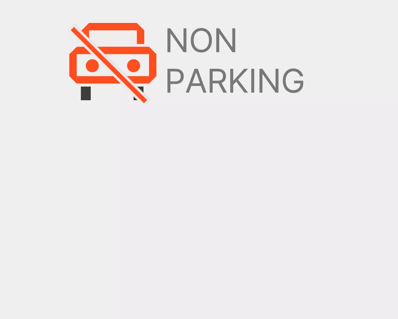 Interdiction de stationner dans les espaces non désignés