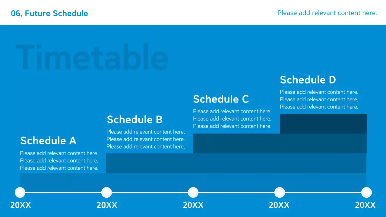 Blue Professional Training Guide Presentation