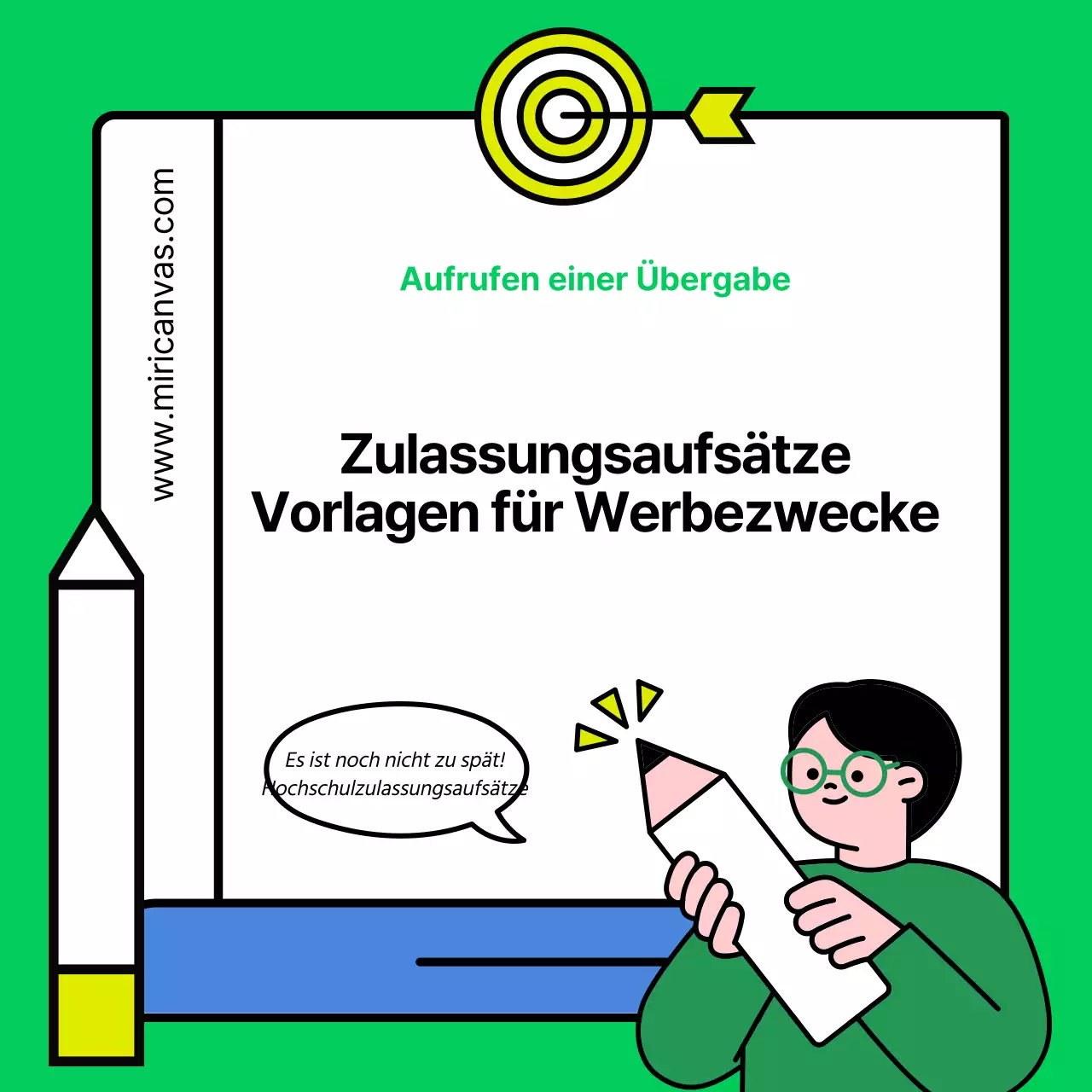 Förderung der grünen und gelben Schule für das Verfassen von Aufsätzen