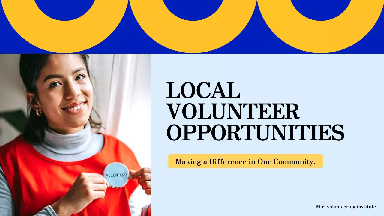 Yellow Modern Community Guide Presentation