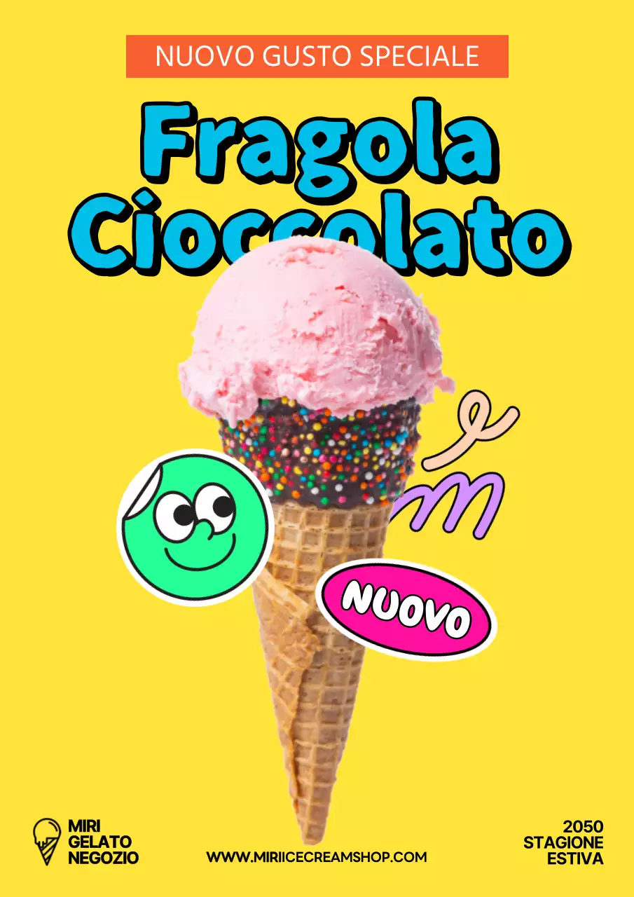 Il post sul gelato kitsch di Yellow