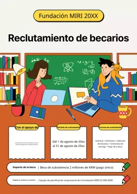 Ya están disponibles las becas universitarias acogedoras en marfil y marrón