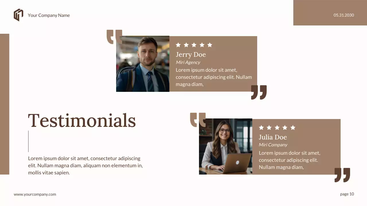 Beige Elegant Interior Presentation