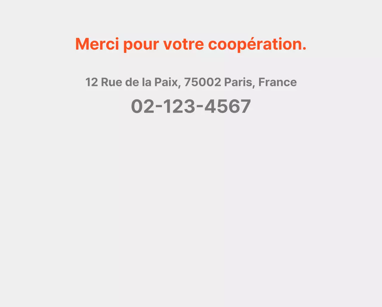 Interdiction de stationner dans les espaces non désignés