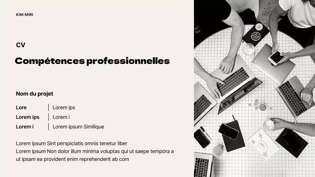 Une introduction moderne au portefeuille en ivoire et noir