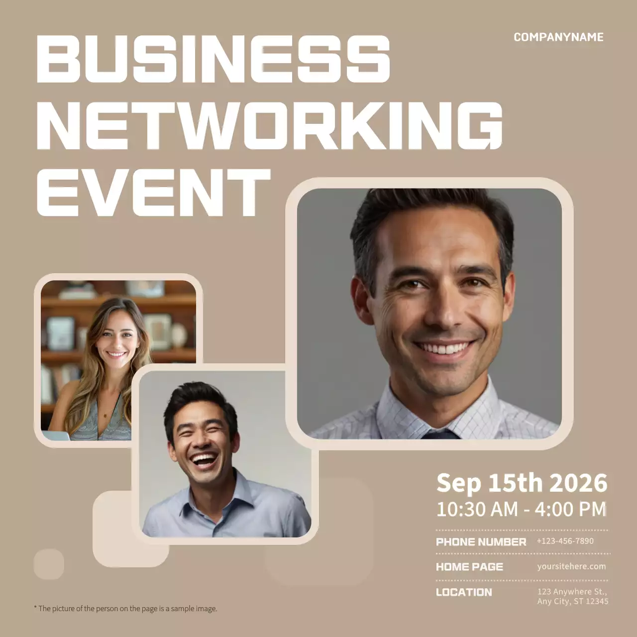 Beige Modern Business Promotion Social Media Post