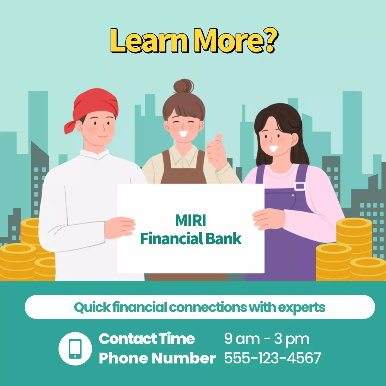 Mint Modern Loans Promotion Instagram Carousel