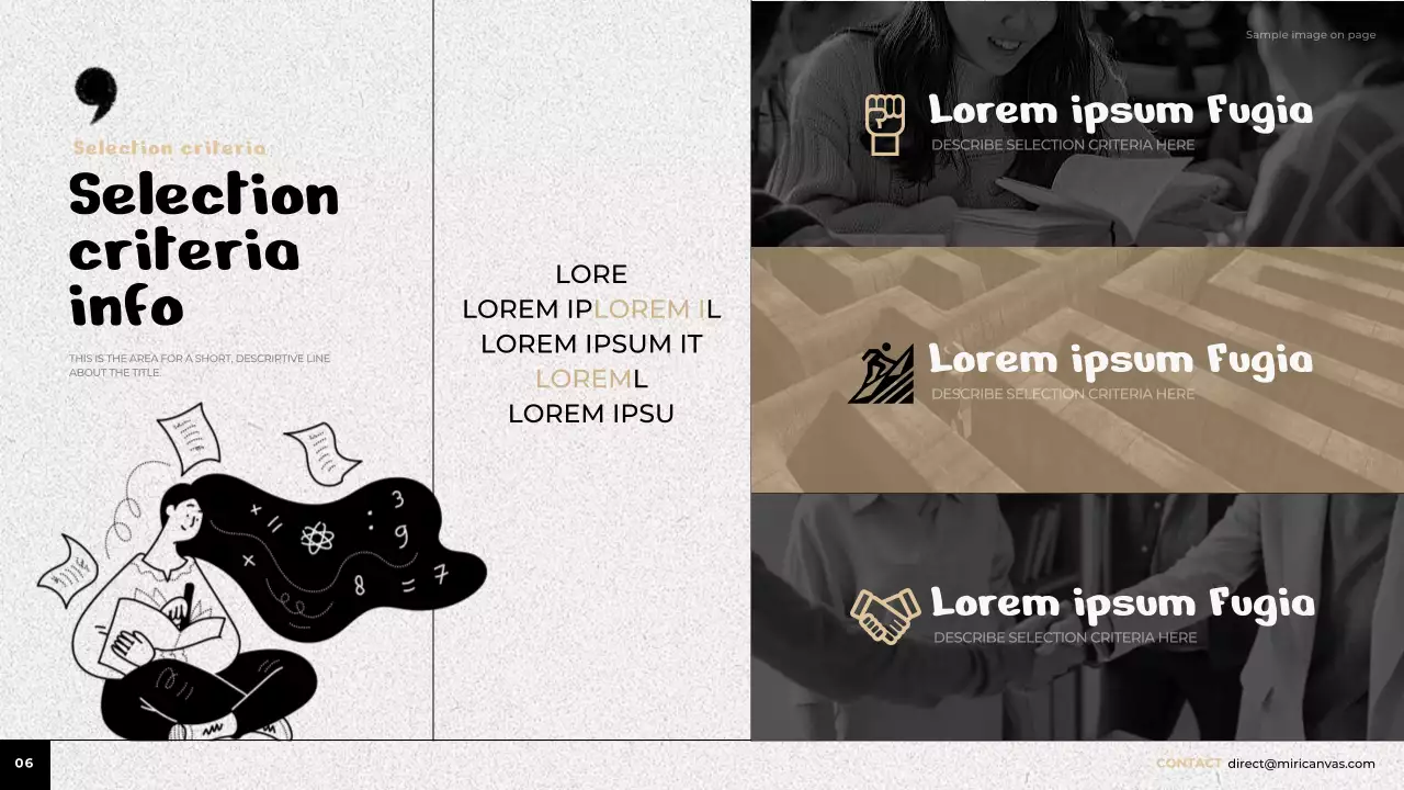 베이지 미니멀 프로젝트 가이드 프레젠테이션