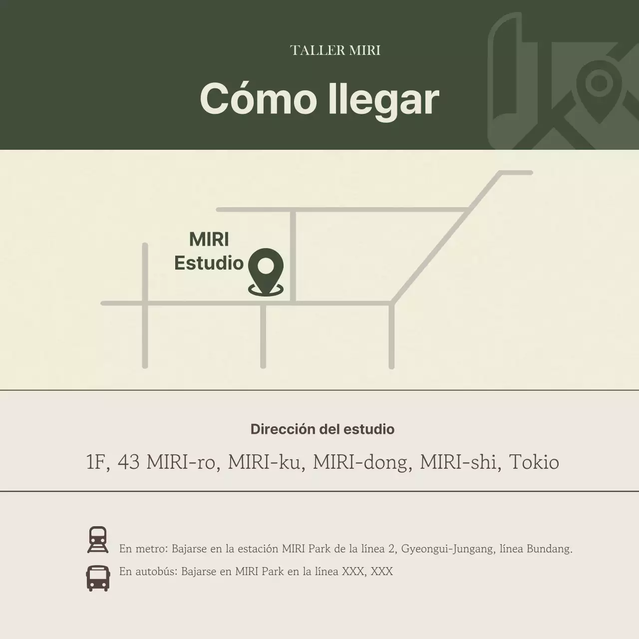 Promover una clase sencilla de un día en caqui y beige