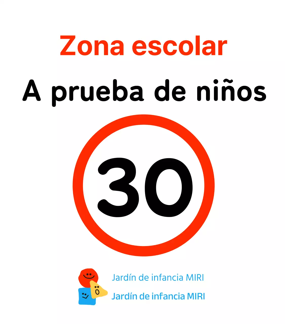 Formas bonitasPersonajes Prohibido aparcar en el santuario infantil