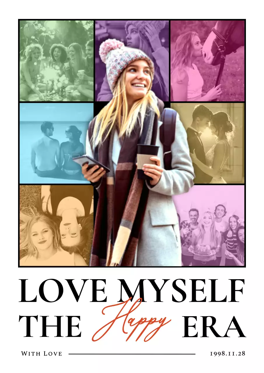 Beige Modern Lifestyle Announcement Poster