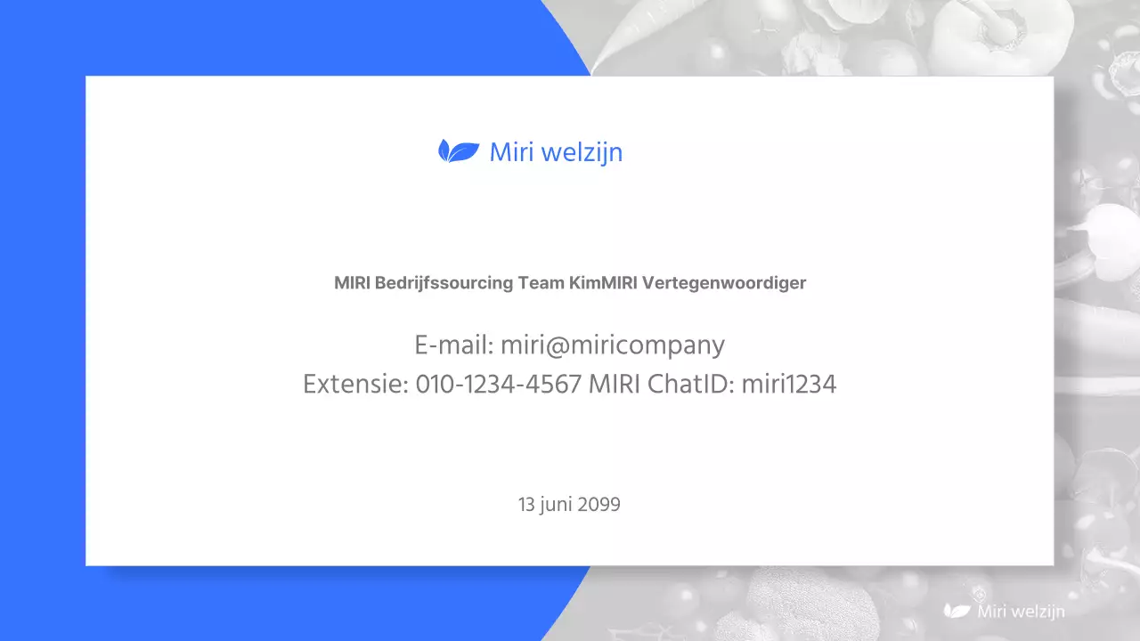 Eenvoudig wellness productvoorstel in blauw en lichtblauw