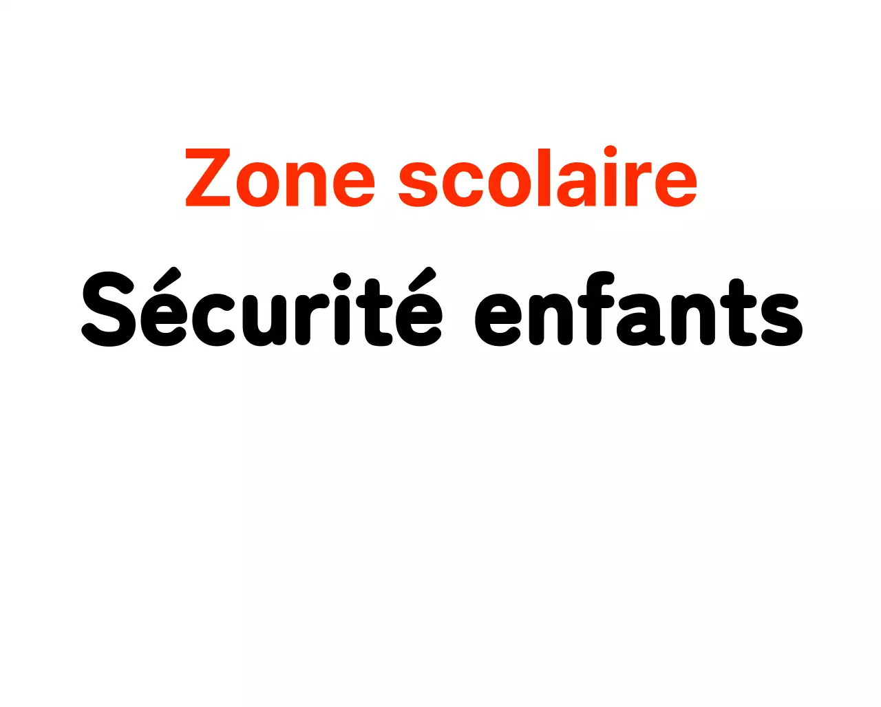 Panneau d'interdiction de stationner dans une réserve d'enfants avec des formes mignonnes