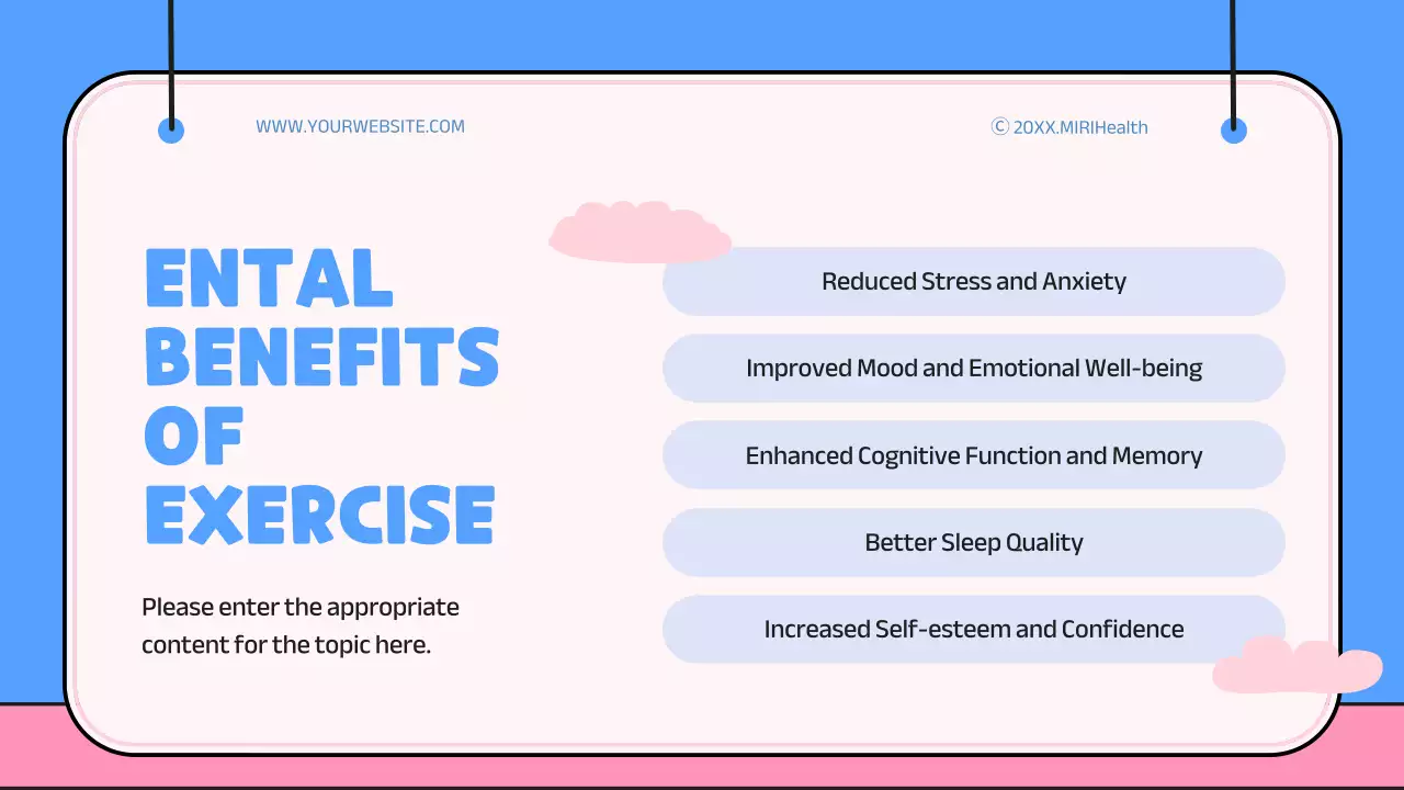 Blue Simple Health Guide Presentation