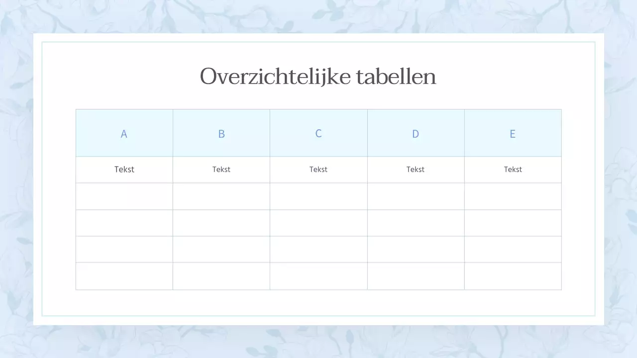 Een klassiek zomers bloemenvoorstel in lichtblauw