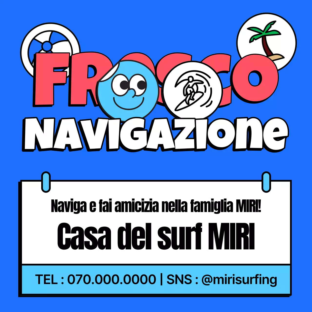 Promuovere i noleggi per il tempo libero in blu e rosa