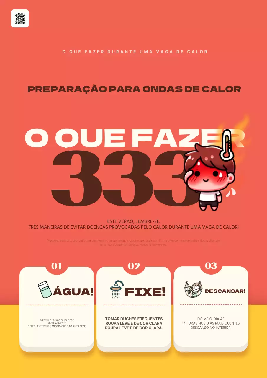 Dicas para a onda de calor vermelha e amarela em sua casa