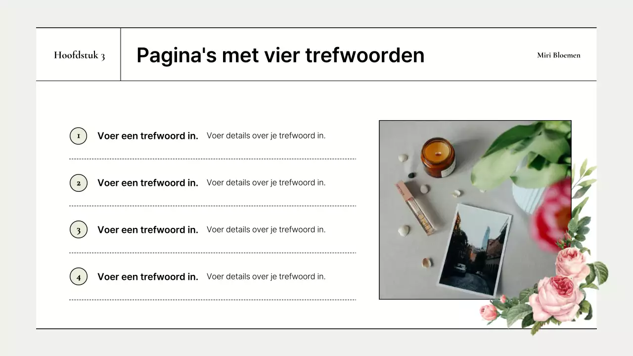 Een eenvoudige merkintroductie met groene rozen