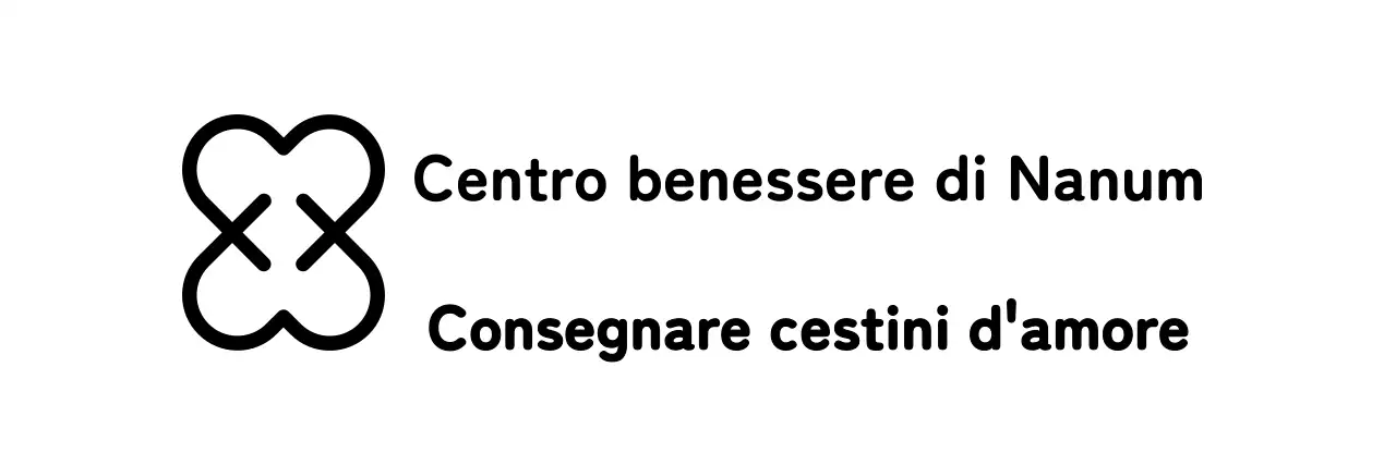 Un centro di condivisione dall'aspetto semplice, con un logo a forma di cuore.