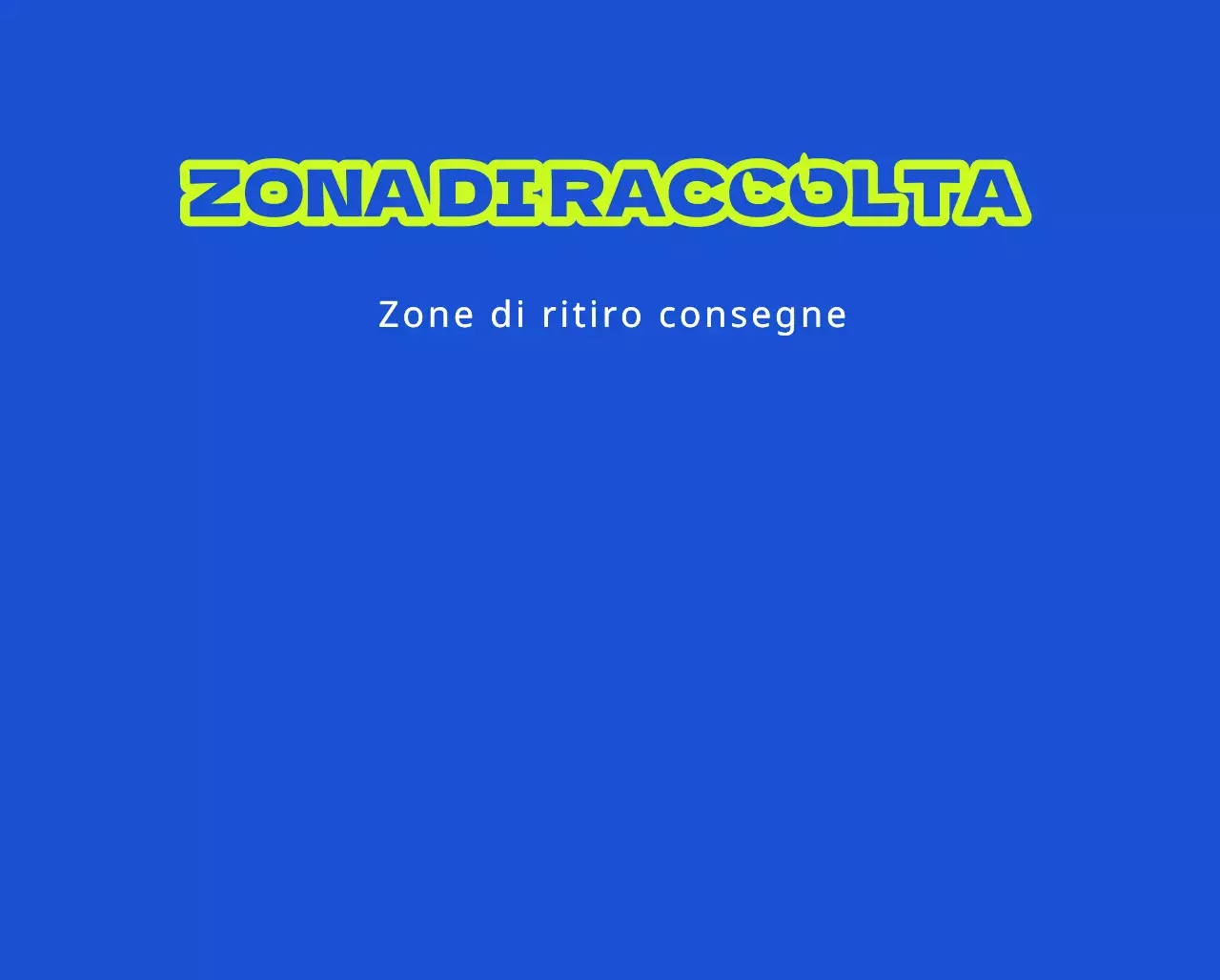Zone di ritiro delle consegne e divieti di sosta
