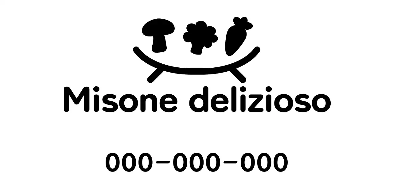 Piccolo imprenditore di un simpatico negozio di contorni con illustrazioni di verdure